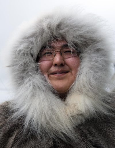 Inuit in Parka - ©Bruce Kemp 2013