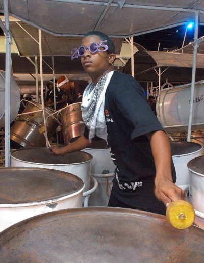 Pan Drummer - Trinidad Carnival - 086- ©Bruce Kemp 2004