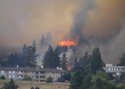 Westbank Fire COver Pic Province - ©Bruce Kemp 2012