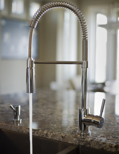 Kitchen Island Sink Faucet- Built-Rite Homes - DSC_5356